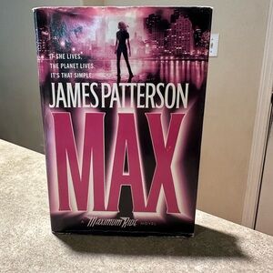 James Patterson 'MAX' Hardcover Book